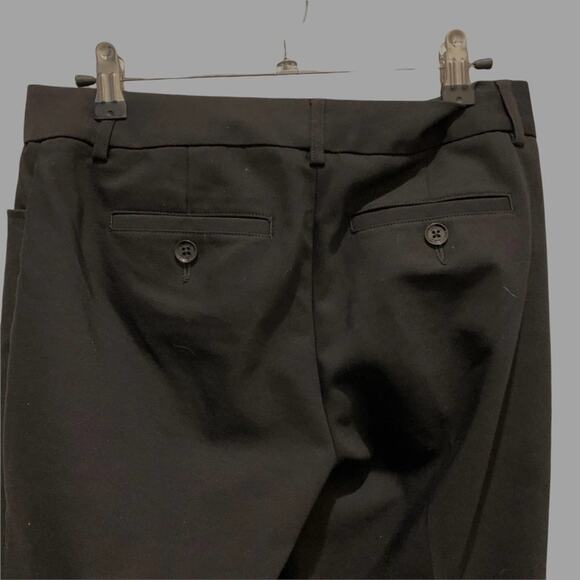 Express columnist jet black slacks. Size 2  short - Picture 6 of 7